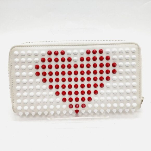 Christian Louboutin Heart Zip Long wallet - Picture 2 of 9